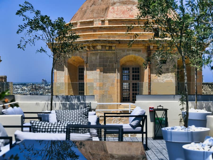 Terraço na cobertura