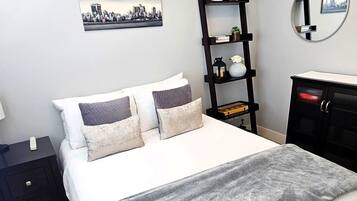 1 Schlafzimmer, Bügeleisen/Bügelbrett, kostenloses WLAN, Bettwäsche