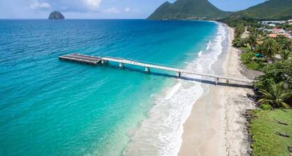 STUDIO HIBISCUS PISCINE&RESTAURANT DANS LA RESIDENCE A 500 M PLAGE/ COMMERCES