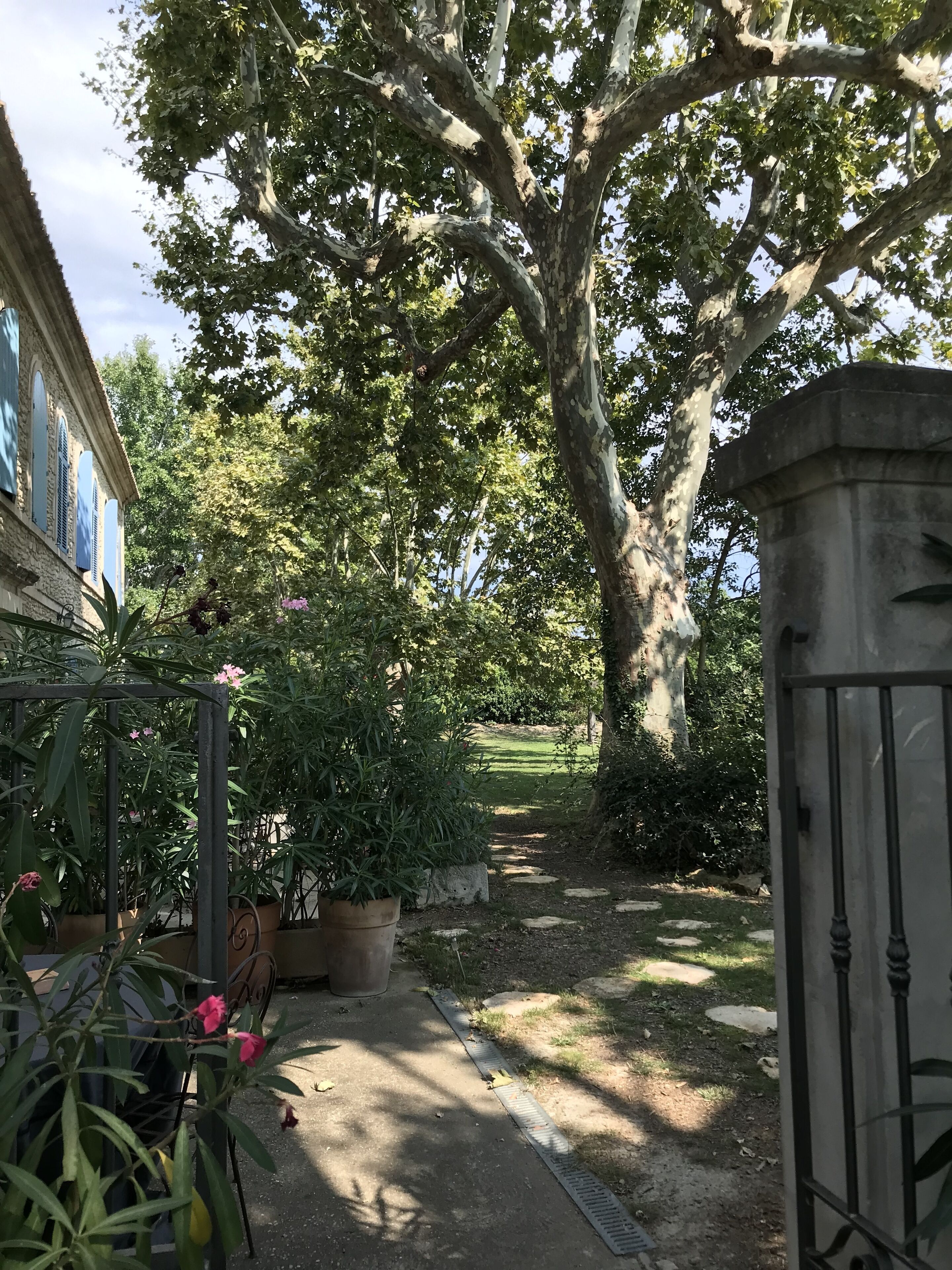 Enceinte de l’hébergement