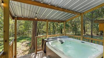 Magnolia Cabin | Teras/patio