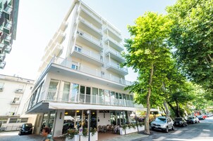 Fassade der Unterkunft
