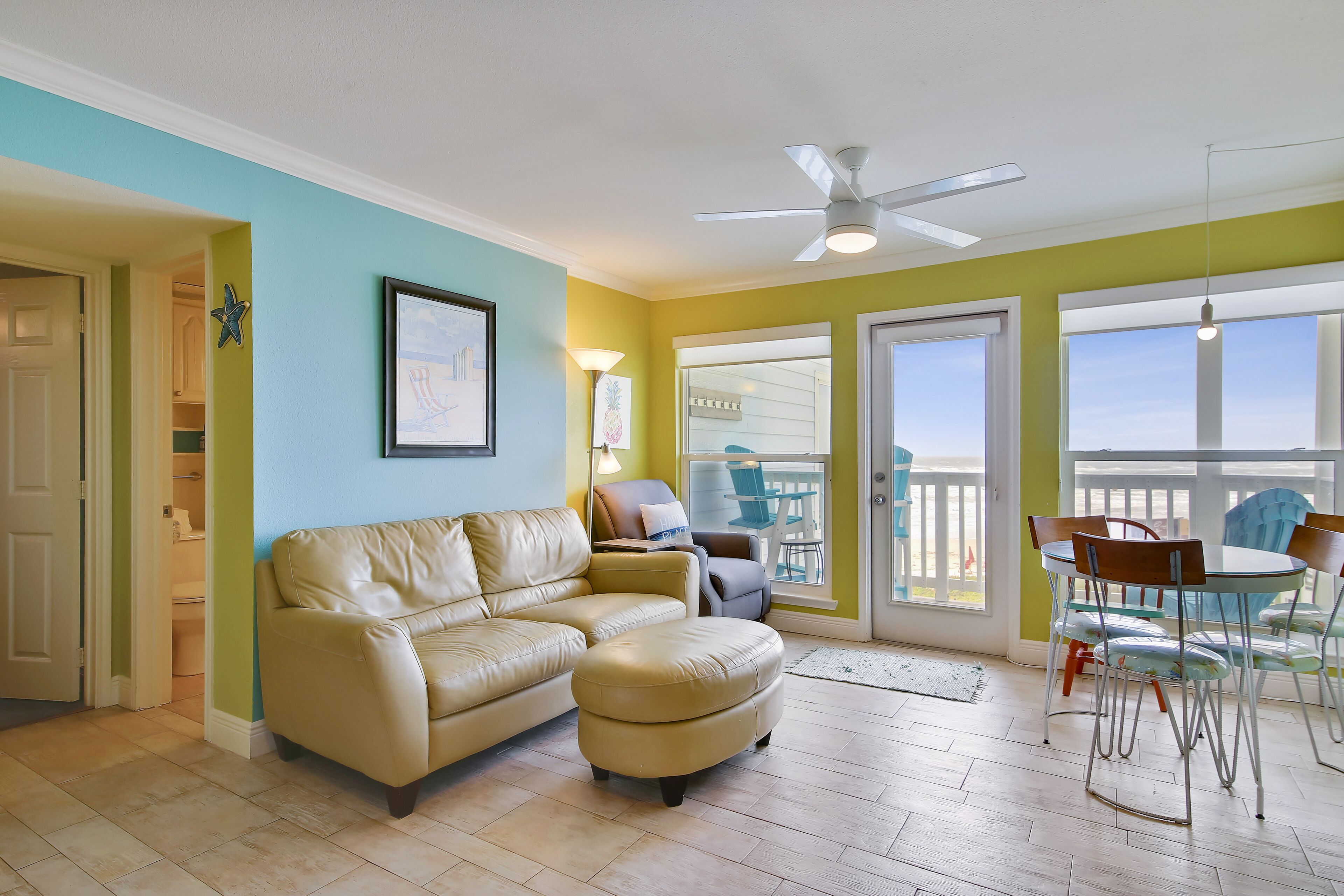 Seascape 1206- Pineapple Paradise, 2 Bedroom, 2 Bath, Sleeps 6, Beachfront