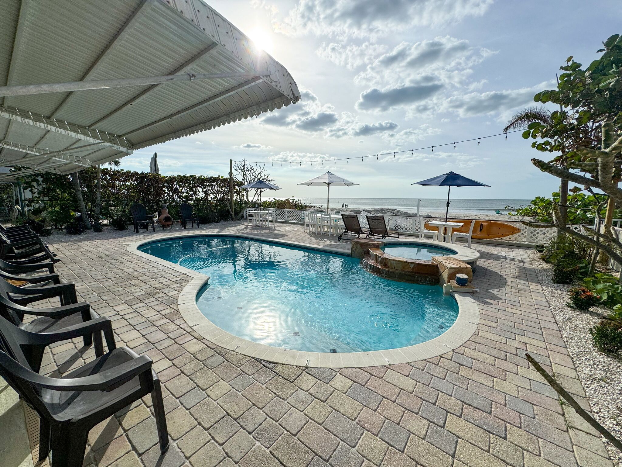 Outdoor pool