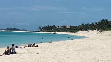 Tæt på stranden, badehåndklæder