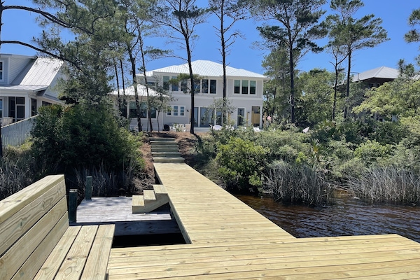 Private dock for fishing, launching paddle boards or watching the sunset