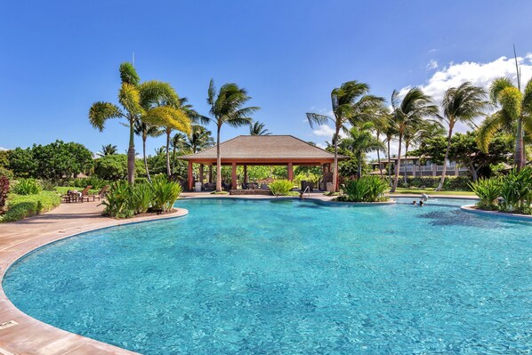 Pool - Includes Mauna Lani Beach Club Pass.  Kulalani 1805 (Mauna  Lani Resort)
