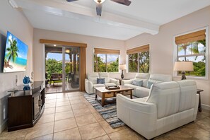 TV - Includes Mauna Lani Beach Club Pass.  Kulalani 1805 (Mauna  Lani Resort)