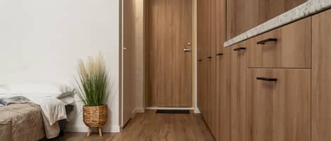 1 chambre, fer et planche Ă repasser, Wi-Fi gratuit, draps fournis