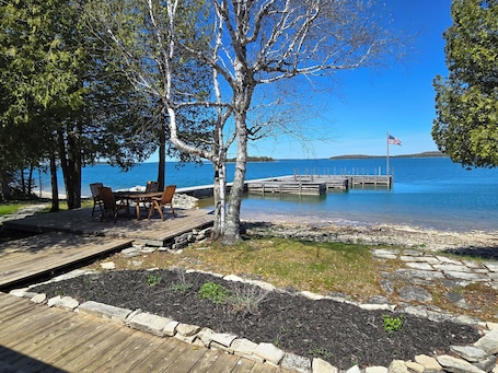 Property grounds. Drummond Island Hotel & Vacation Homes - Some Point North