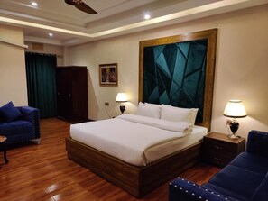 Chambre Exécutive | Wi-Fi gratuit, draps fournis