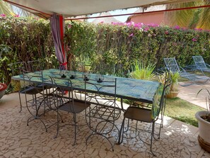 Restauration en plein air