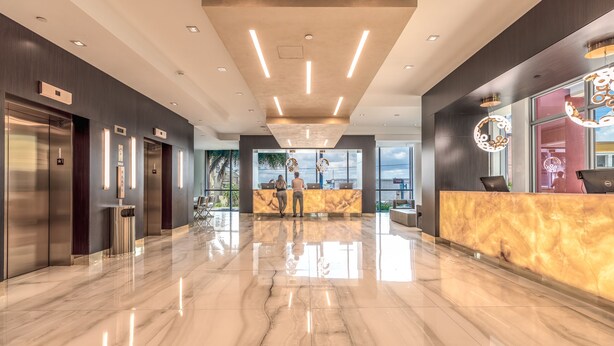 Reception hall - Stylish Private Beach Condo Hollywood (Hollywood)