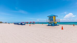 Front of property - Stylish Private Beach Condo Hollywood (Hollywood)