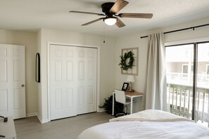2 chambres, bureau, Wi-Fi gratuit, draps fournis