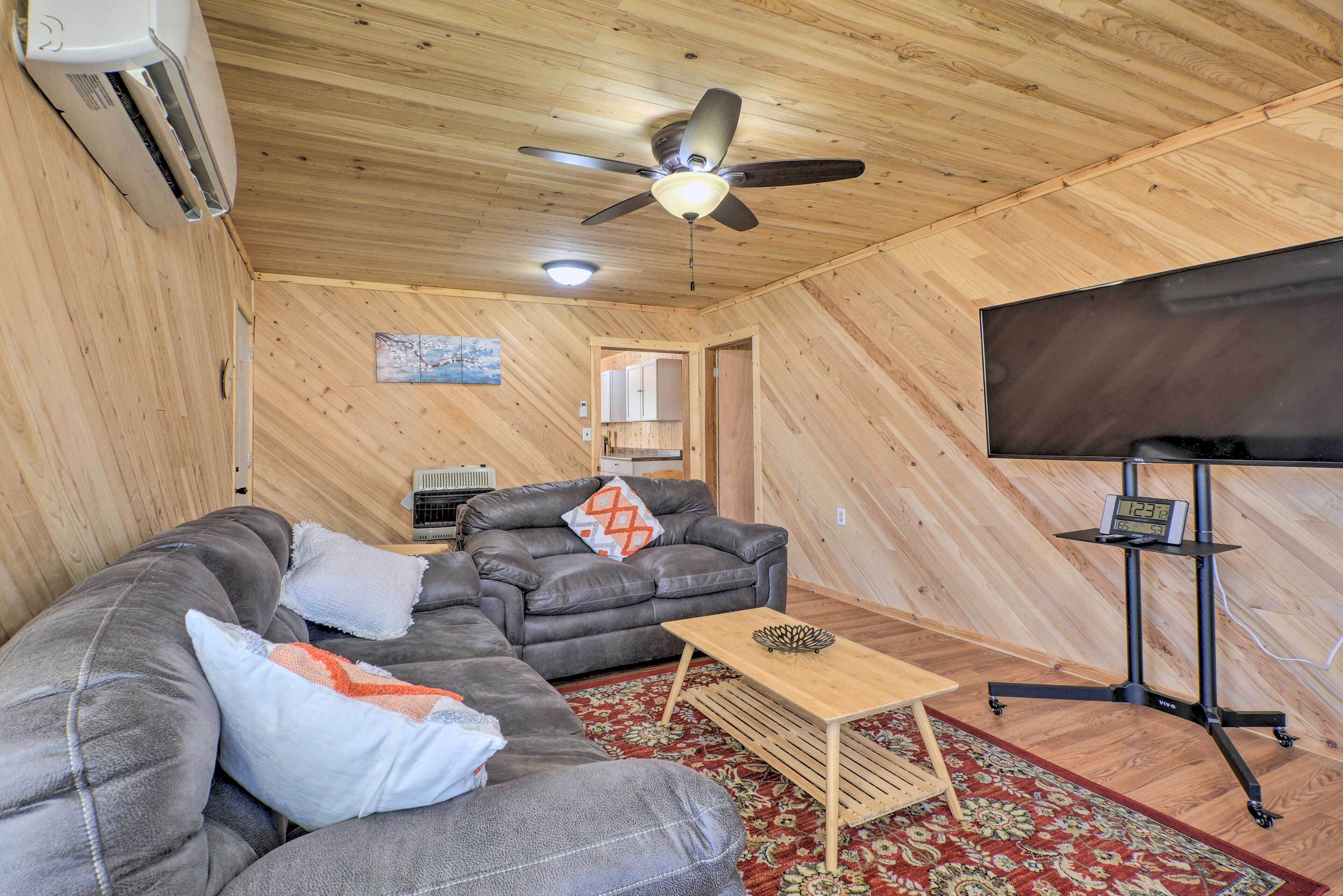 Cozy Lesterville Home Near Parks & Forests!