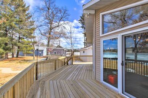 Terrace/patio - Waterfront Friendship Home w/ Private Pier! (Friendship)