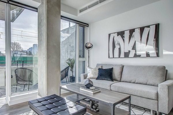 XL windows allow ample daylight. The walk out suite has a wonderful patio for your exclusive use.