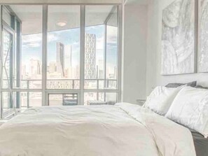 1 غرفة نوم ومكتب ومكواة/لوح كي وواي فاي مجانًا