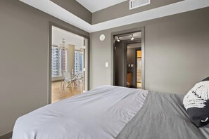 1 bedroom, iron/ironing board, free WiFi, bed sheets