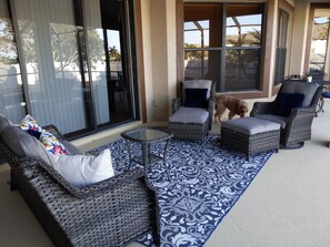 Terrace/patio - Cape Coral Paradise: Executive Home, weekly & monthly rates upon request. (Cape Coral)