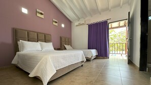 Standard Triple Room | Premium bedding, WiFi (free), bed sheets - Los Veleros STHotels (Santa Marta)