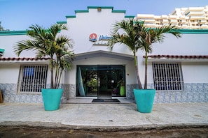 Fachada da propriedade