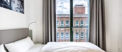 2 makuuhuonetta, tallelokero huoneessa, Wi-Fi, vuodevaatteet