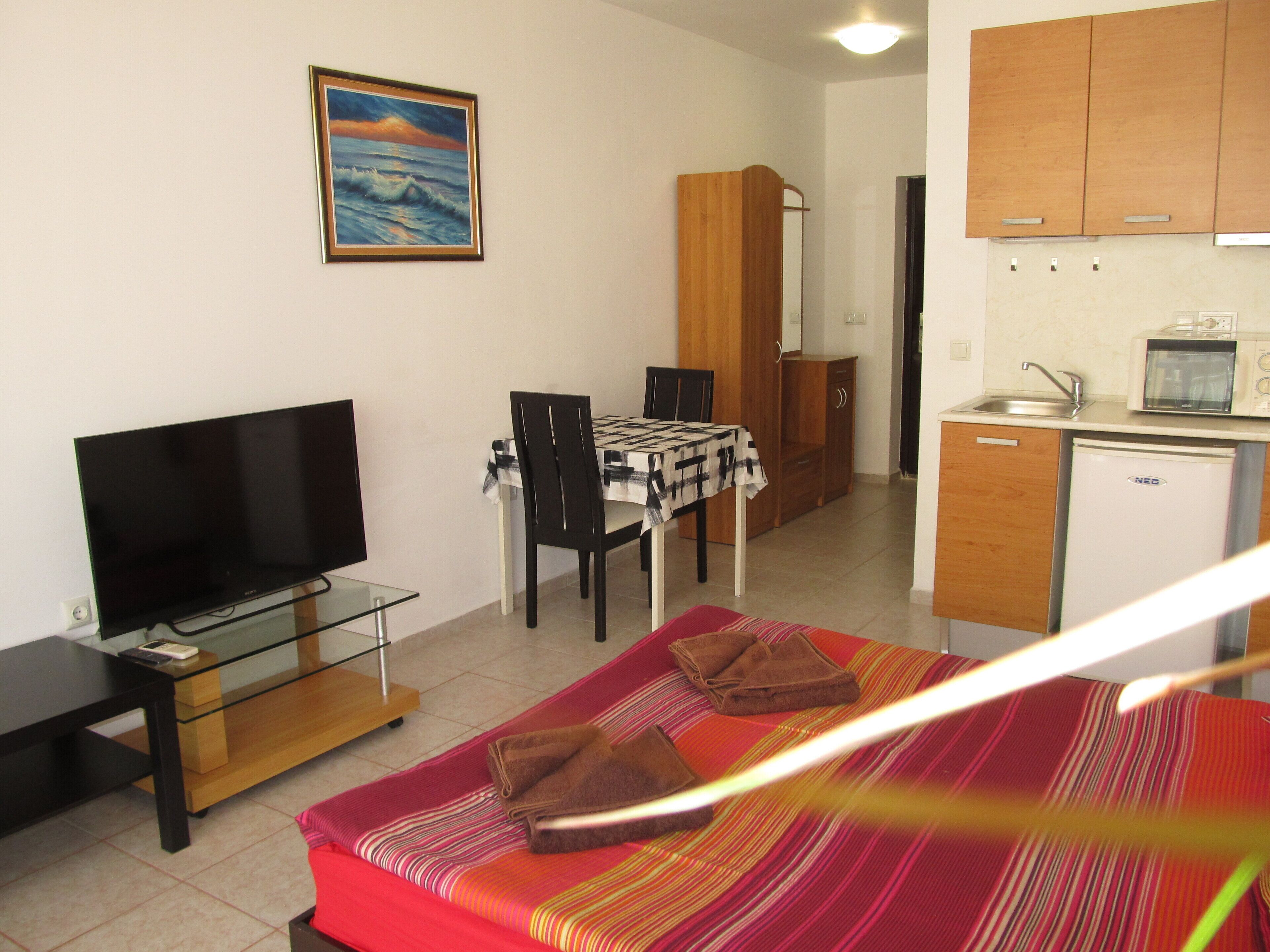 Classic Studio | Down comforters, individually furnished, blackout drapes, free WiFi
