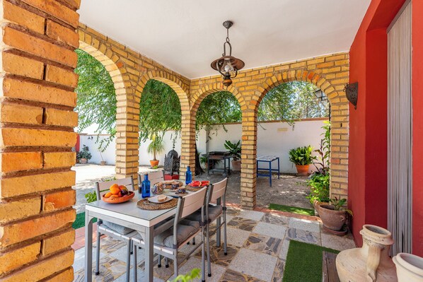 Restaurante al aire libre