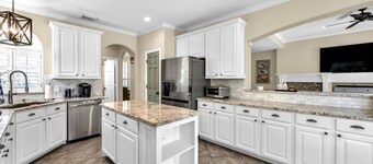 Spacious 5-Bed Home with Private Pool, Hot Tub, Game Room & Outdoor Oasis in a Prime Location!