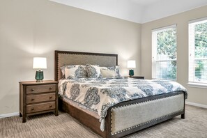 5 bedrooms, iron/ironing board, free WiFi, bed sheets - Spacious 5-Bed Home with Private Pool, Hot Tub, Game Room & Outdoor Oasis in a Prime Location! (Conroe)