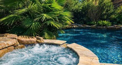 Spacious 5-Bed Home with Private Pool, Hot Tub, Game Room & Outdoor Oasis in a Prime Location!