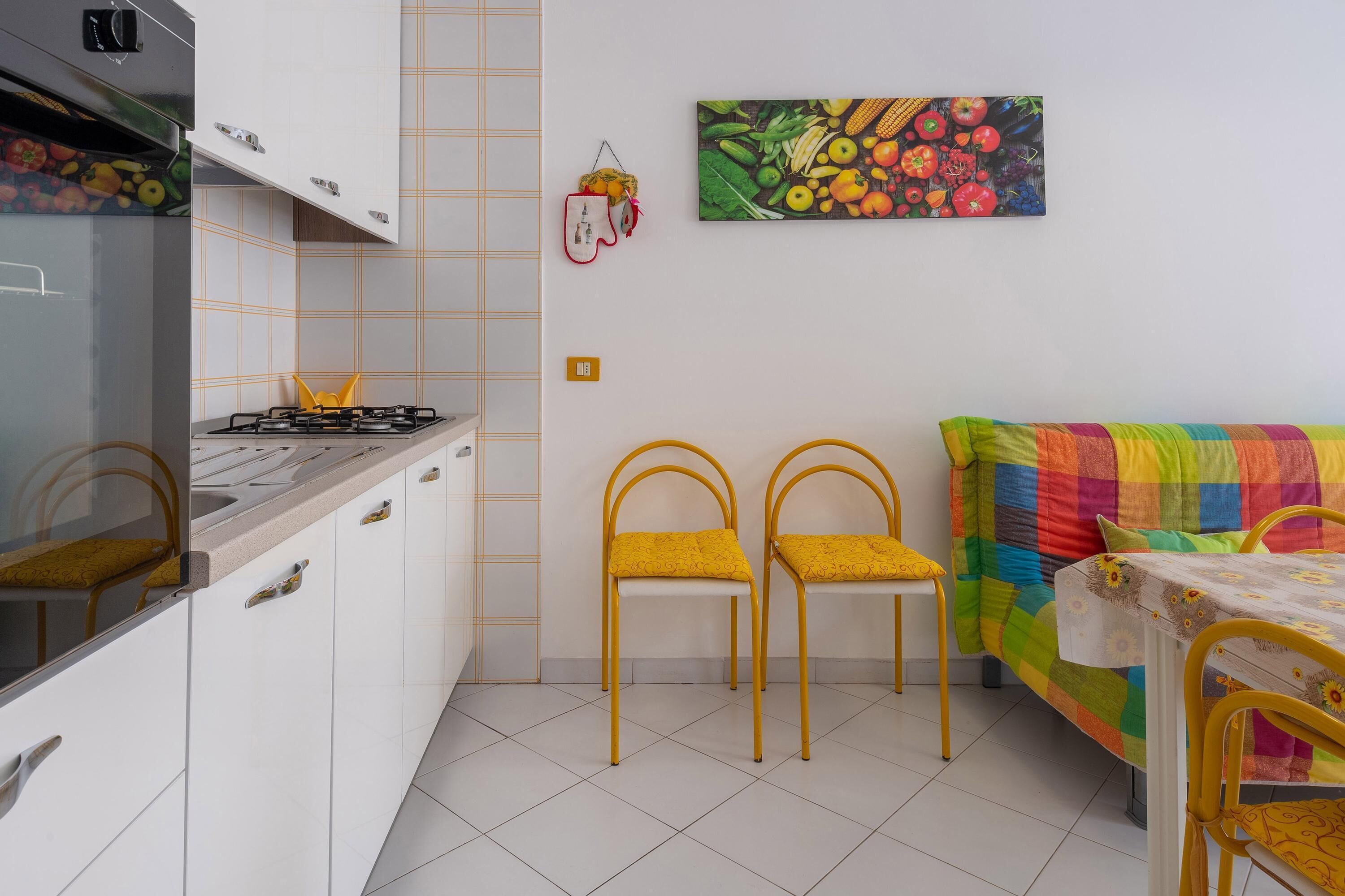 Apartment Rosaura close to the Beach with Sea View, Terrace & A/C