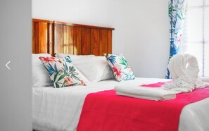 2 habitaciones y ropa de cama