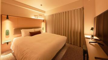 Phòng đôi Tiêu chuẩn, không hút thuốc (Moderate, Type-A) | 1 phòng ngủ, két bảo mật tại phòng, bàn, màn/rèm cản sáng