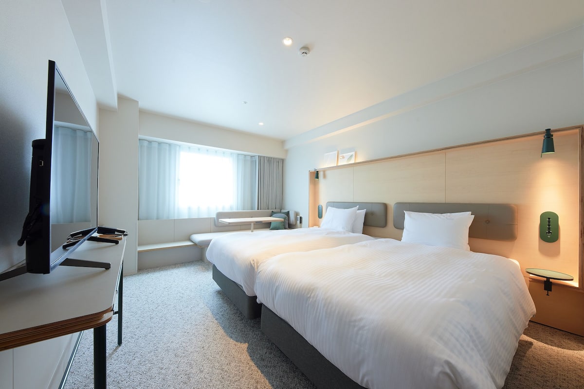 Kamar Twin Superior, Bebas Asap Rokok (Type-A) | 1 kamar tidur, brankas, meja kerja, dan tirai kedap cahaya