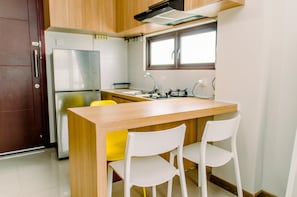 Dining room - Comfort And Nice 2Br At Asatti Apartment (Pagedangan)