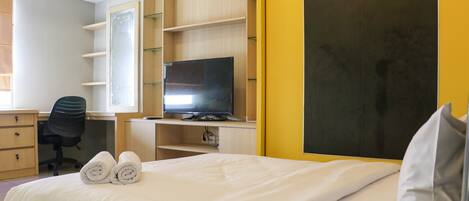 1 habitación, wifi gratis y ropa de cama