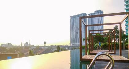 Elegant And Tidy Studio At Grand Kamala Lagoon Apartment