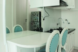 Dining room - Elegant And Tidy Studio At Grand Kamala Lagoon Apartment (Bekasi)
