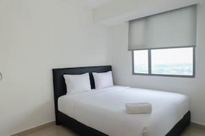 2 bedrooms, bed sheets - Elegant And High Floor 2Br Apartment At Royal Olive Residence (Jakarta)