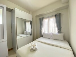 2 habitaciones, wifi gratis y ropa de cama