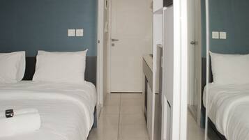 Kamar | 1 kamar tidur, Wi-Fi gratis, dan seprai linen