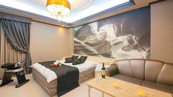 Decoración personalizada, muebles diferentes y escritorio
