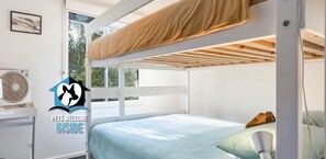 Bedroom - 76 Newell Ave. Middleton - Coastal Style Pavilion House, Sea Views, Big Decks & 1 Street from Beach – ‘Duney’ (Middleton)