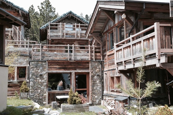 Outside of the chalet