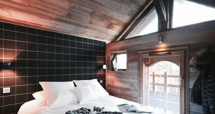 Chalet-Mintaka-Deluxe-Märkätila-Vuoristonäkymä