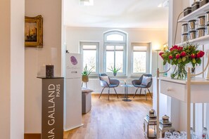 Sauna, hot tub, body treatments, body wraps, body scrubs, facials