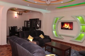 Ferienhaus, 4 Schlafzimmer | Wohnbereich